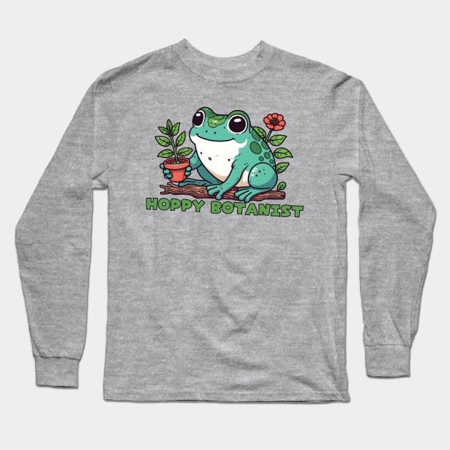 Froggy botanist Long Sleeve T-Shirt by Japanese Fever
